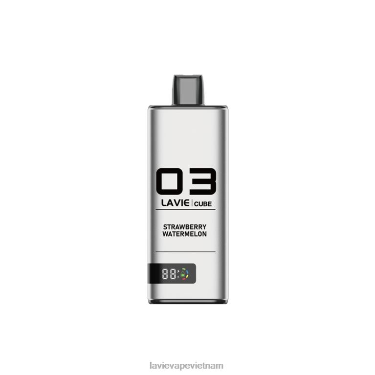 dưa hấu dâu LAVIE Cube 20000 hơi thở 2DL8437 | Lavie Vape Vietnam